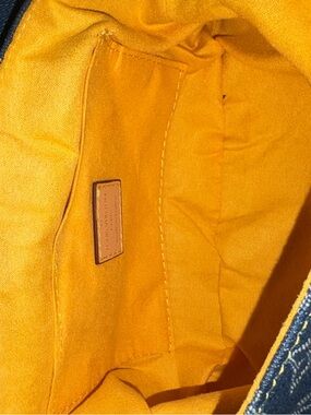 Louis Vuitton Vibrant Mustard Yellow Interior